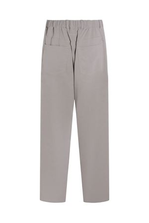 Pantaloni con coulisse in cotone grigio MM6 MAISON MARGIELA | SH0KA0056M20177858